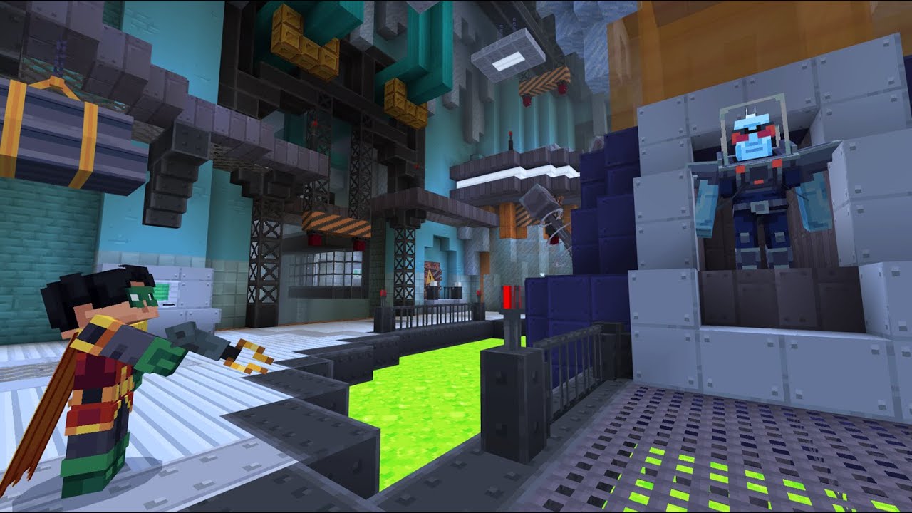 Minecraft - Batman Mash-Up (2) - An Icy Reception