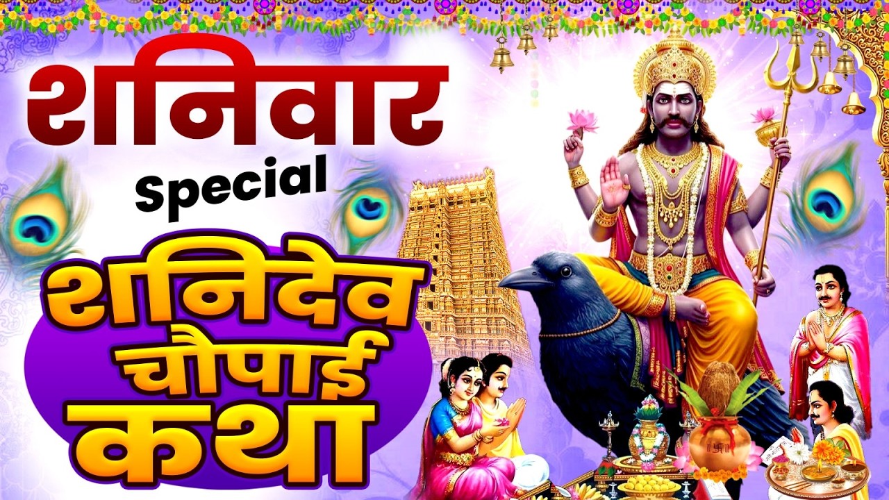 शनिवार स्पेशल : श्री शनिदेव कथा | शनिदेव जी की आरती | Shanidev Ki Katha #shanidev_bhajan_2026