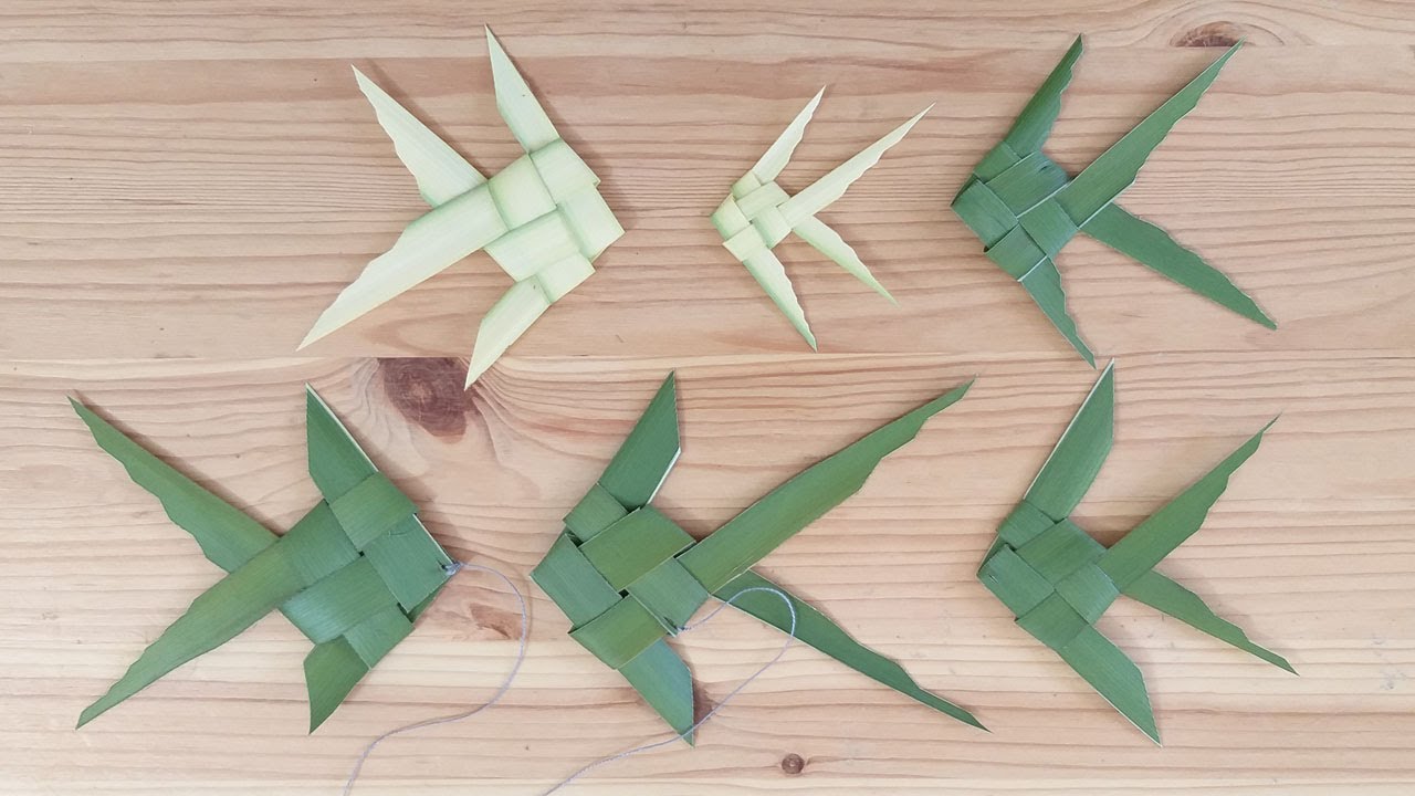 DIY - הכנת דג מעלי דקל, לולב, פעילות עצמית לילדים בסוכות, פעילות לחופש, יצירה וקישוט לבית ולסוכה