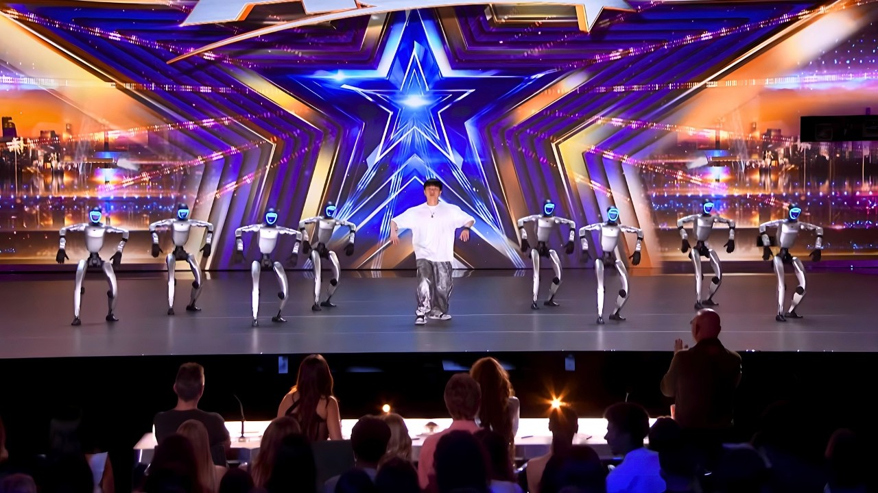 Он создал целую танцевальную группу из роботов! | AGT 2026