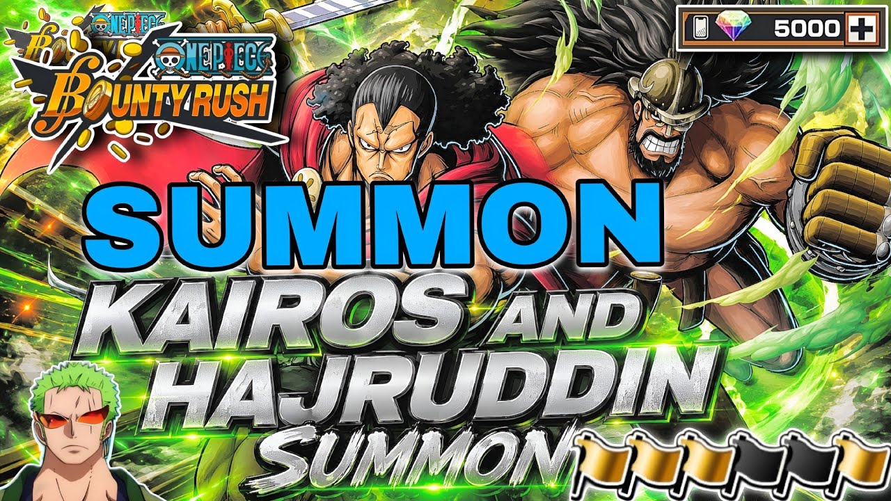 WATCH BEFORE YOU SUMMON !! NEW HAJIRUDDIN & KYROS SUMMON !! ONE PIECE BOUNTY RUSH SUMMONS 🌿🎈
