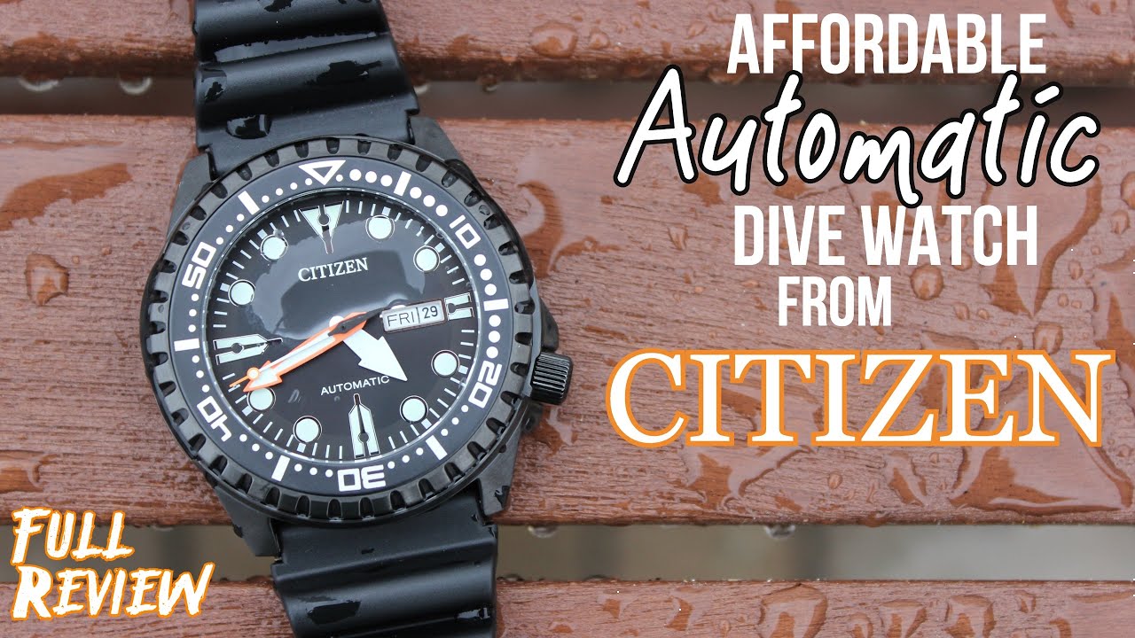 Great Affordable Automatic Dive Watch from Citizen! (NH8385-11E) | Full Review