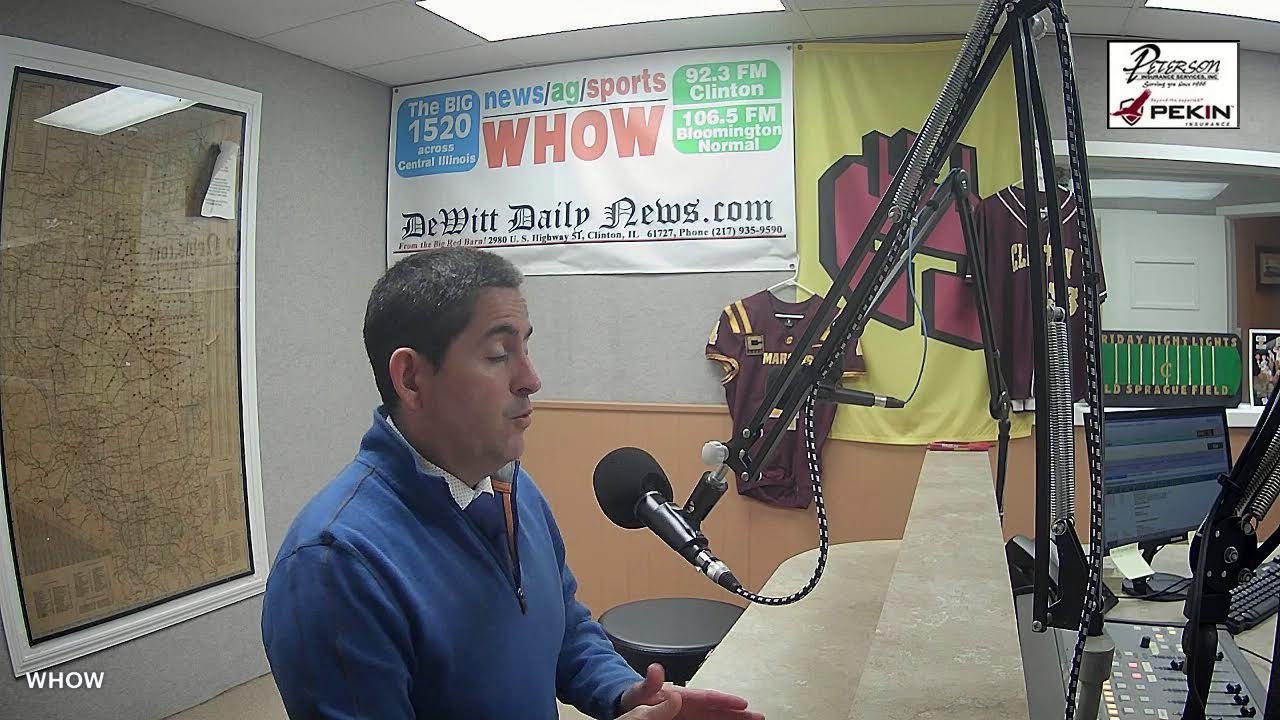 WHOW Morning Show with Adam Ibbotson - Supt of Maroa-Forsyth Schools