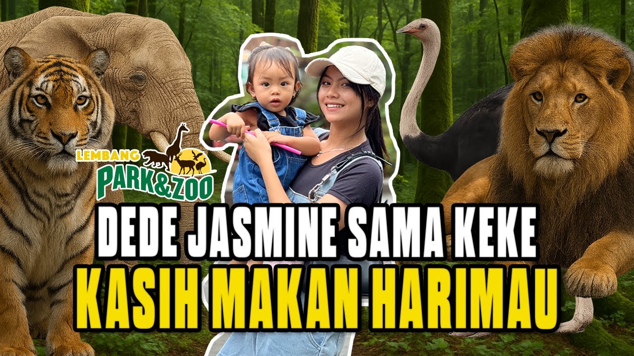 FAMILY VLOG SEHARIAN DI LEMBANG PARK ZOO ‼️