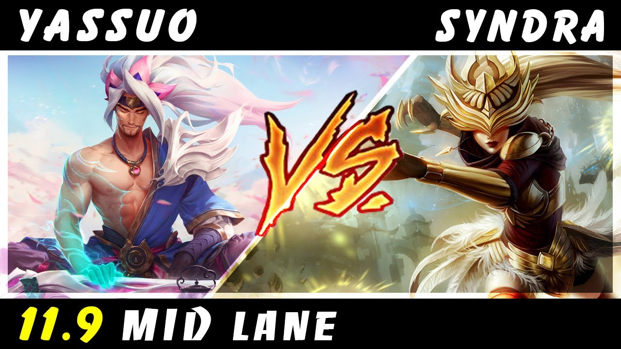 YASSUO - Yasuo vs Syndra MID Patch 11.9 - Yasuo Gameplay