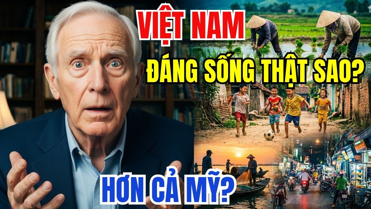 Giáo Sư Mỹ Sững Sờ: Việt Nam Đáng Sống Thật Sao? Vì Sao Ít Người Ăn Xin Hơn Mỹ