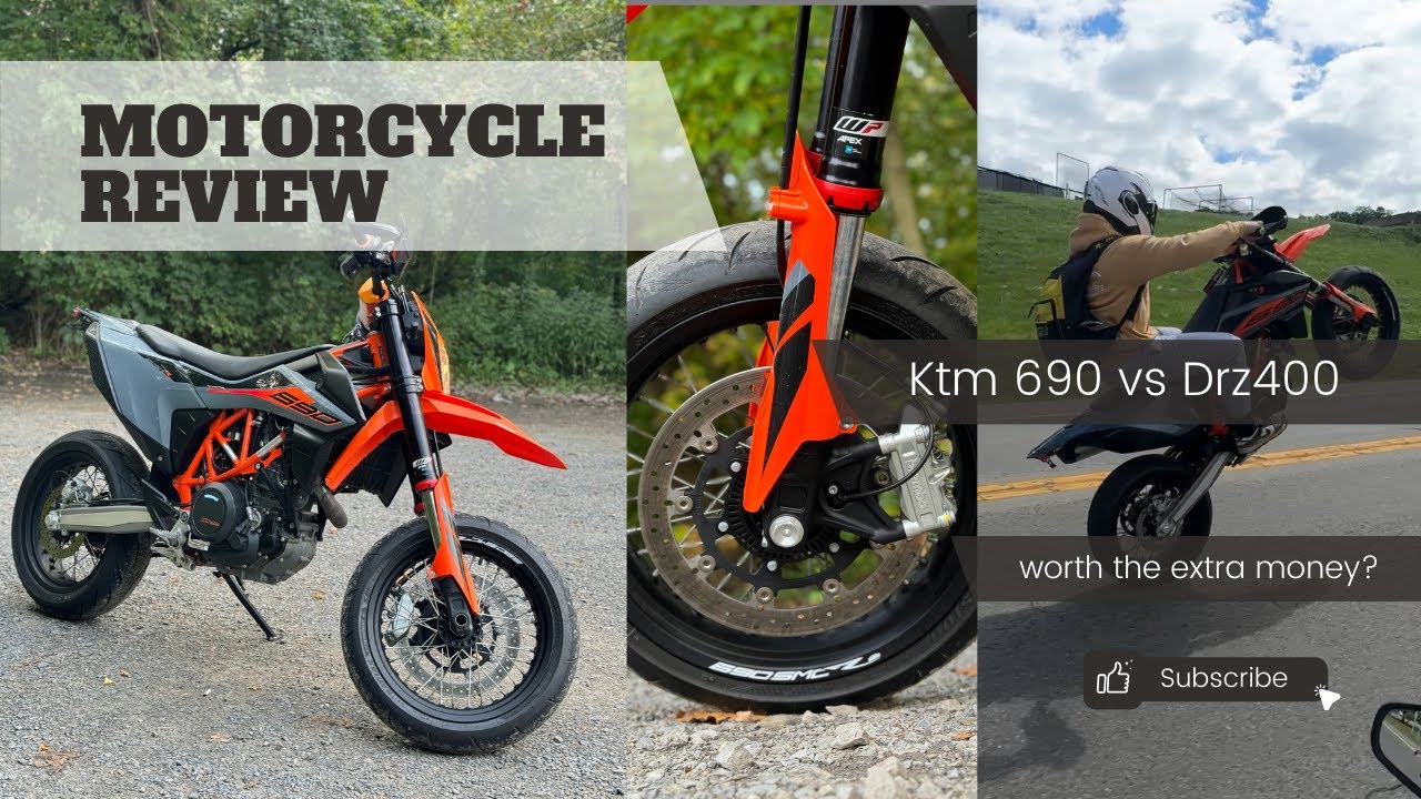 Ktm 690 SMCR против Drz400 — мой честный обзор