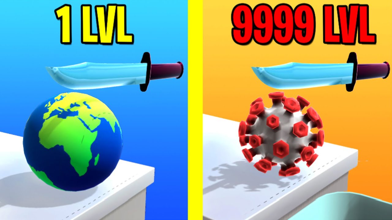 ASMR Slicing ALL LEVELS! NEW GAME ASMR Slicing WORLD RECORD!