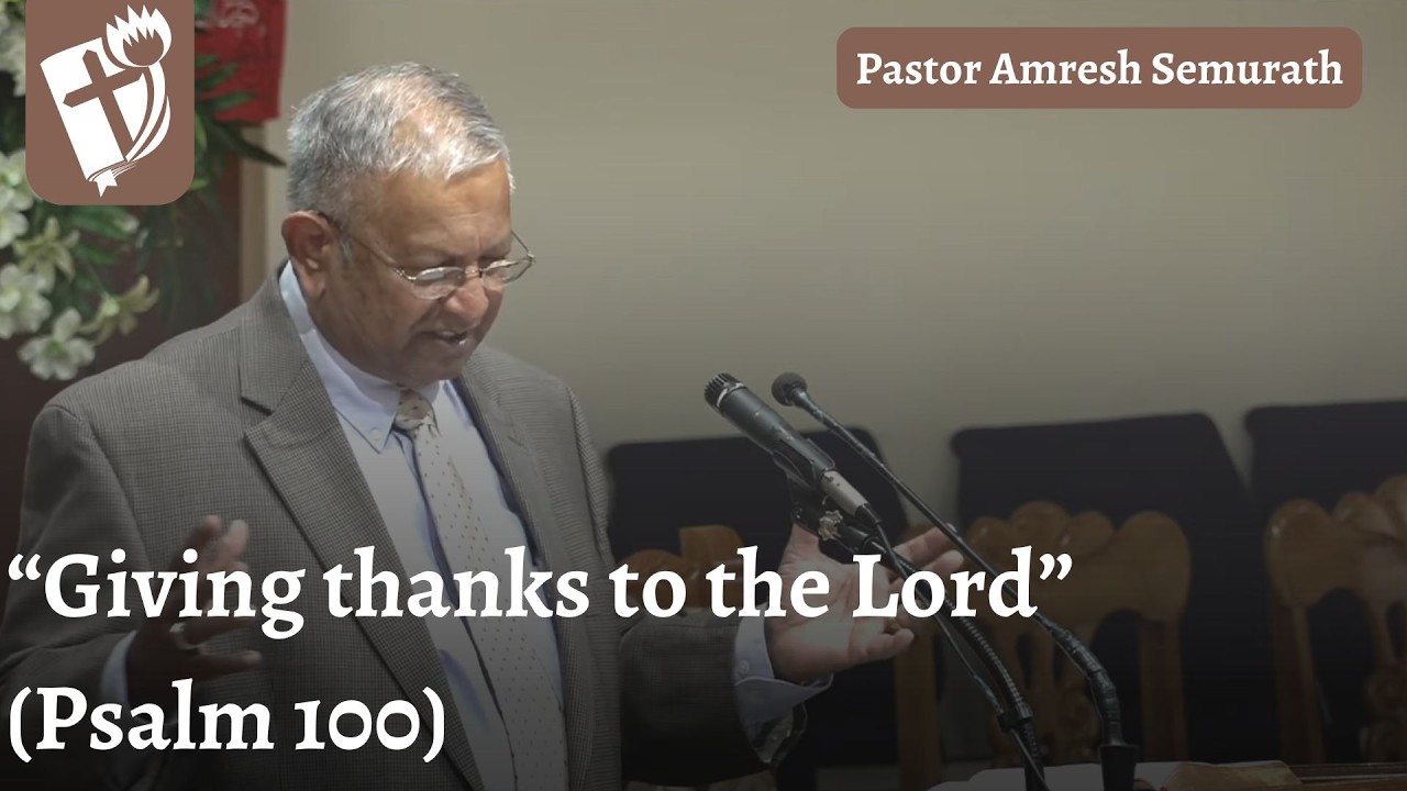 Worship Service this Sun. 4th January 2026 @9:00am  Speaker: Pastor Amresh Semurath
