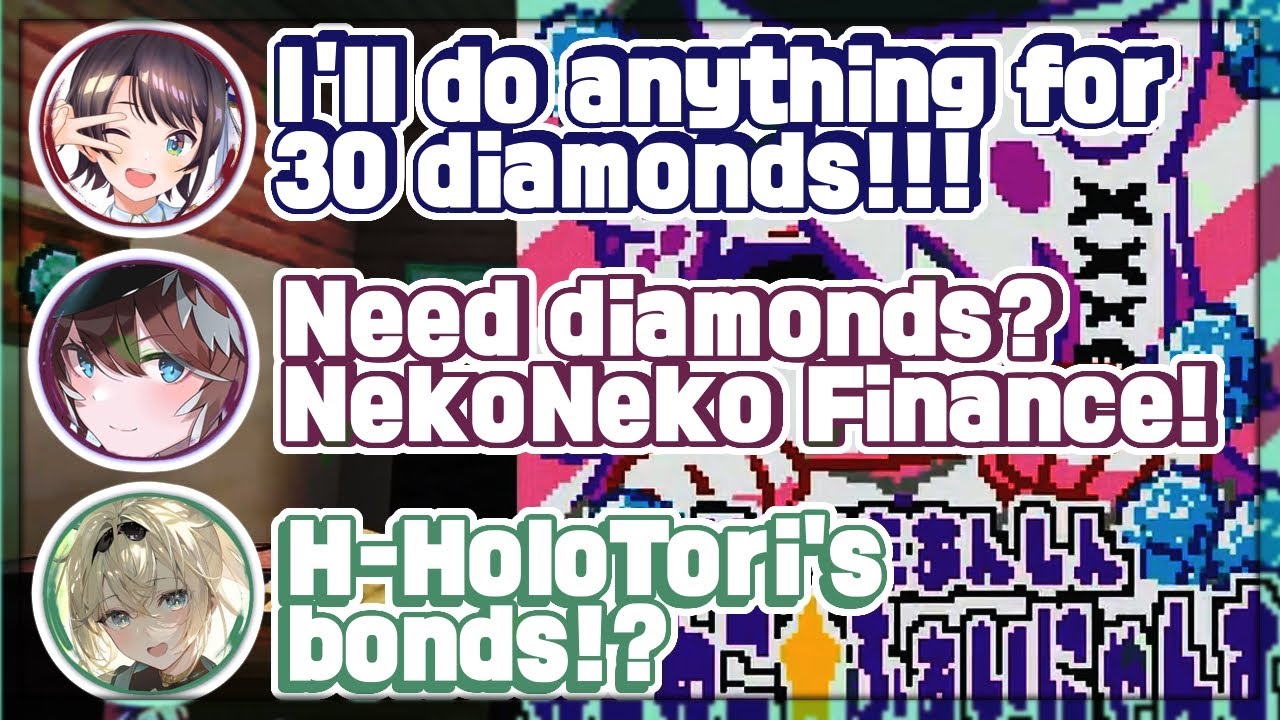 Infinite Use of Subaru Only for 30 Diamonds!? [Oozora Subaru / Takane Lui / Kazama Iroha / Hololive]