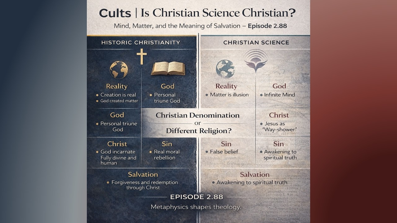 Cults | Is Christian Science Christian? Mind, Matter, and the Meaning of Salvation