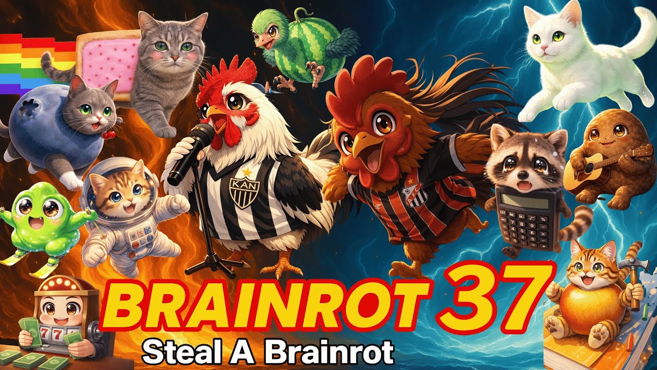 BRAINROT ANIME OPENING EP37 feat. Steal a Brainrot Character | Official Music Video