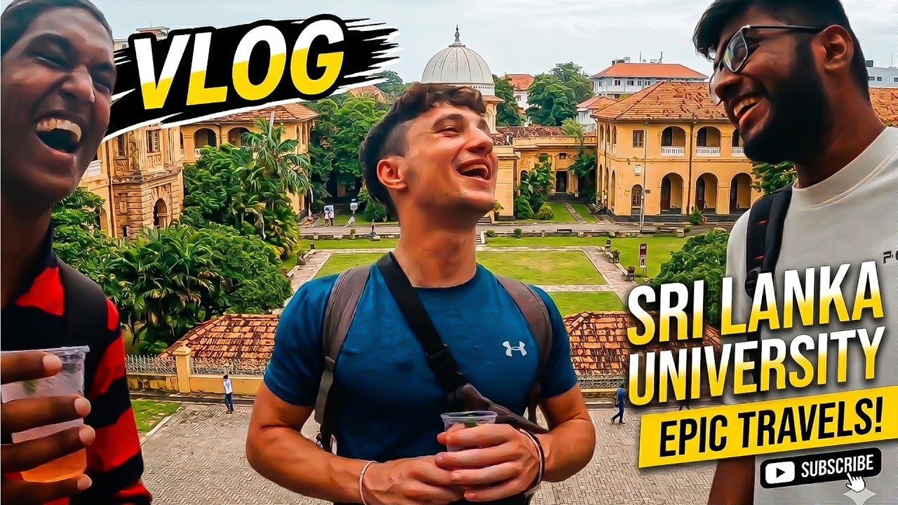 Я посетил университет в Шри-Ланке 🇱🇰. Потрясающие впечатления!