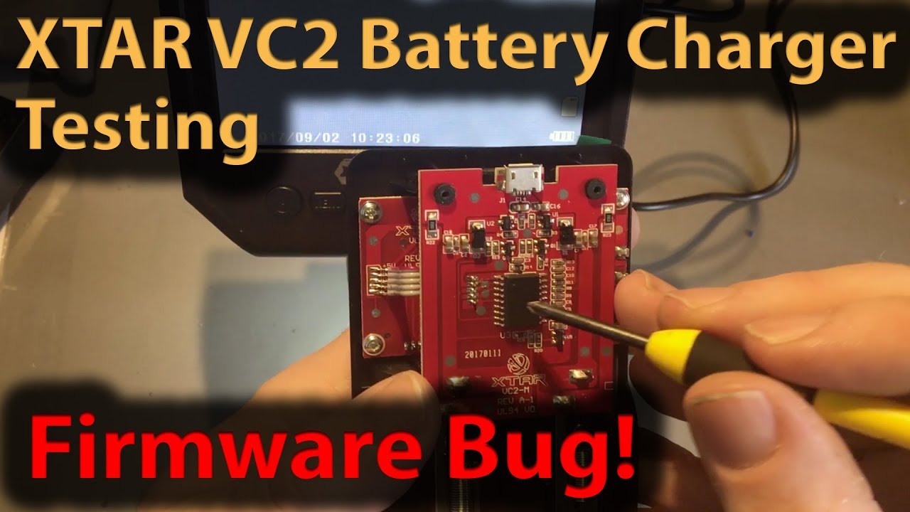 #282 XTAR VC2 Battery Charger Teardown and Firmware Bug