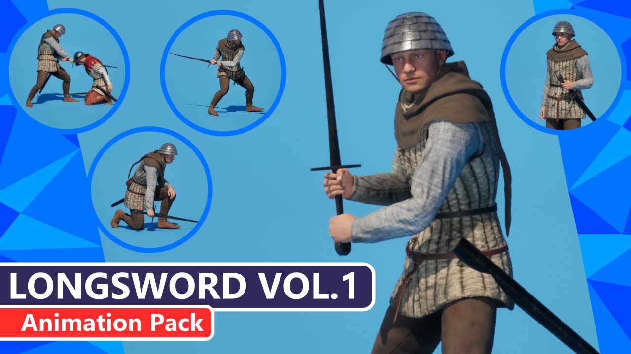Animation Pack: MC Longsword Vol.1 | Novice Knight Pack
