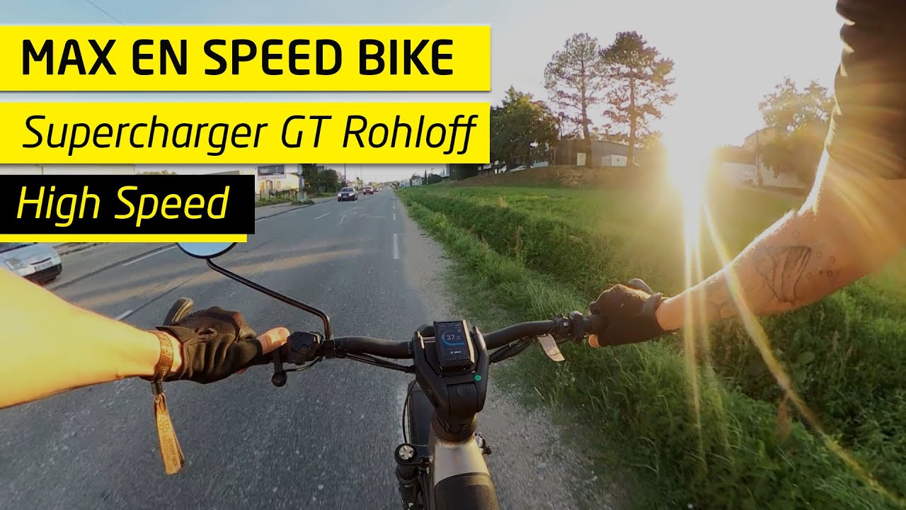 Rentrer du travail en speed bike ? Max et le Supercharger GT Rohloff HS #caméraembarquée