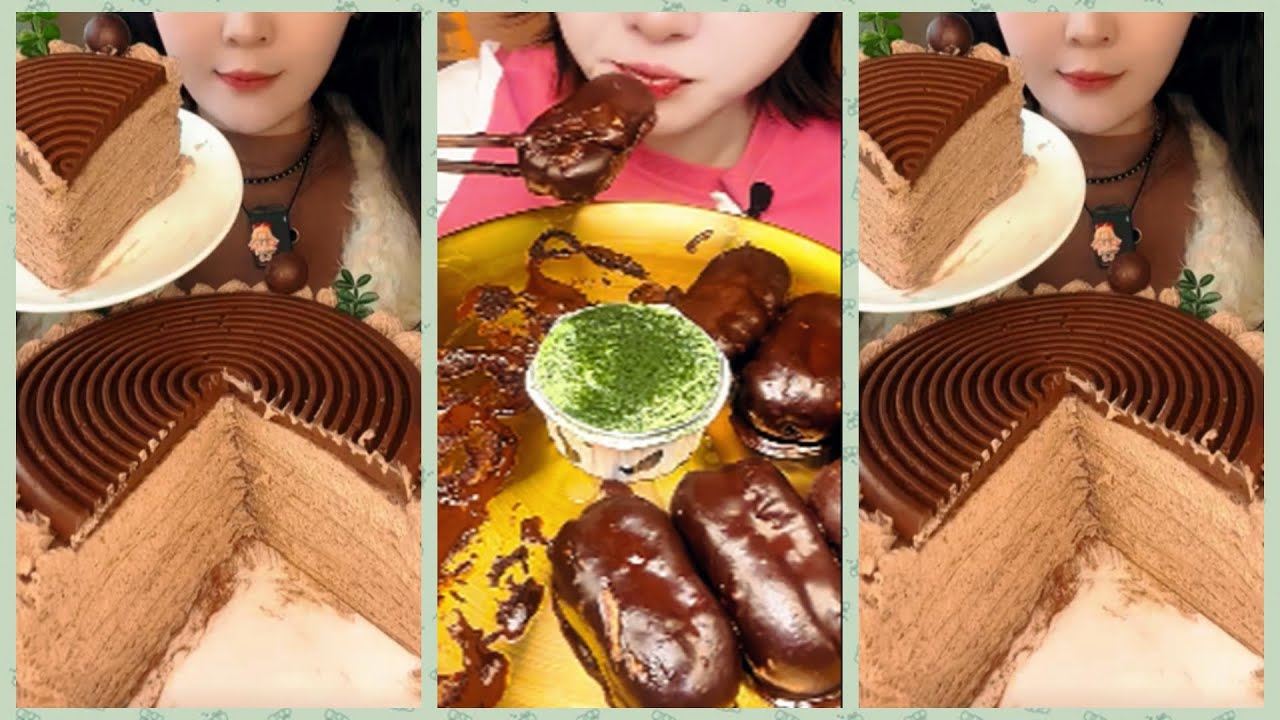 디저트를 먹는 중국 미식가  Take stock of the foodies who eat desserts in China  盤點中國吃甜點的吃貨們 デザートを食べる美食家たち