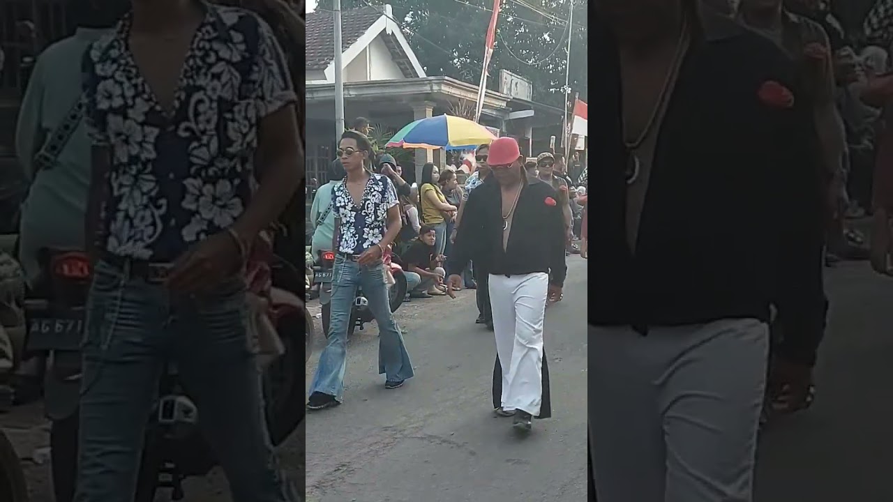 Kangen Tema Kostum Jadul Era Tahun 70/80 an Karnaval Agustusan #shorts #youtubeshorts #fyp