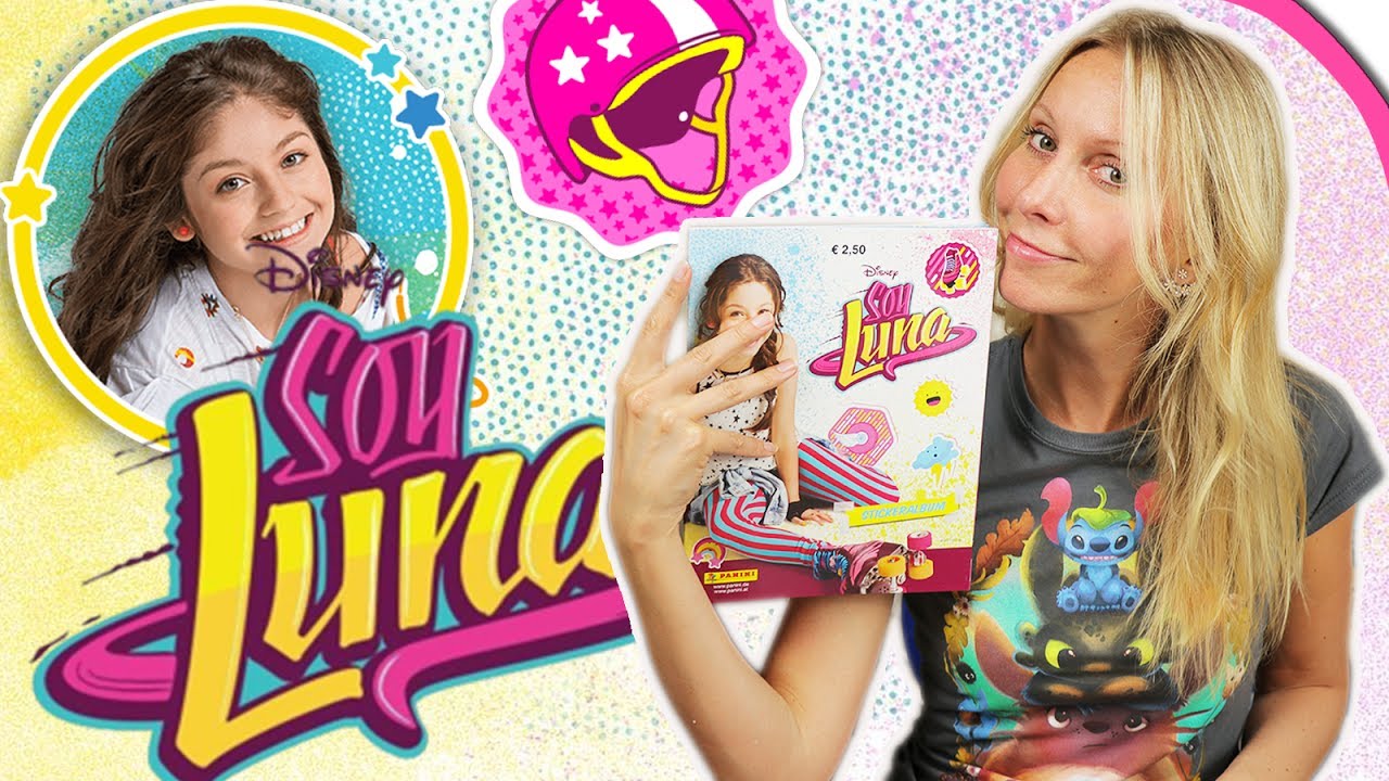 SOY LUNA ♥ Sticker EINKLEBEN | Stickeralbum Update | Unboxing Panini | Sticker Heft