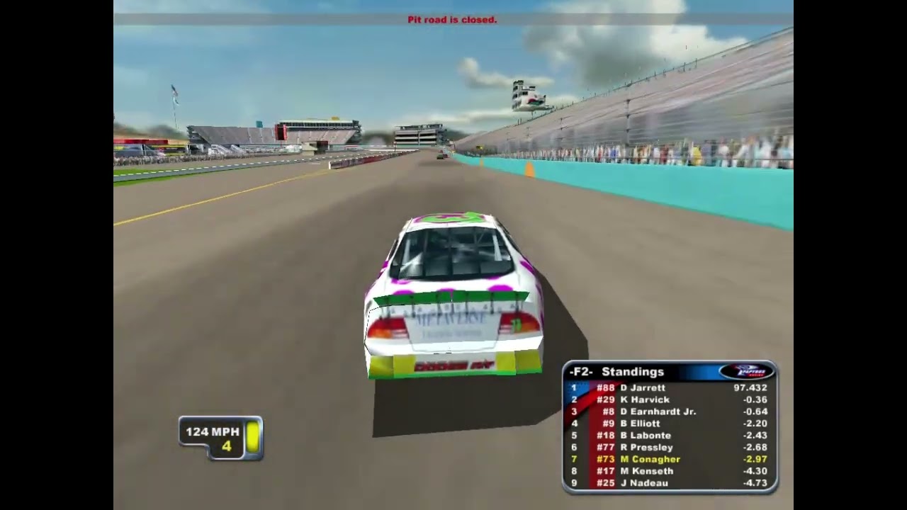 NASCAR Racing 4: Режим сезона 2001. Гонка 32/36: Финикс.