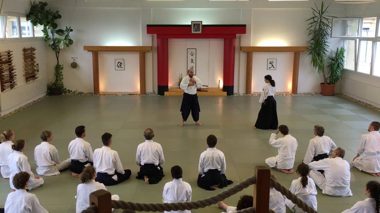 Yokomen Uchi - Uke Nagashi entrance