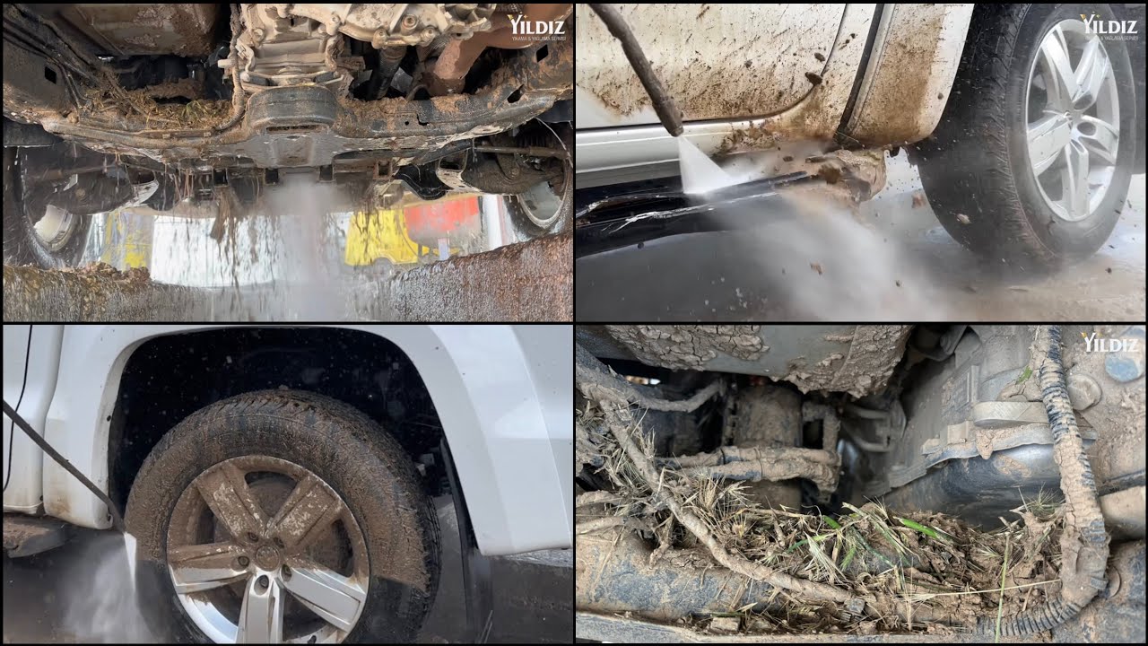 MUDDY Off Road JEEP Удовлетворительная чистота! Как мыть? #детализация #asmr