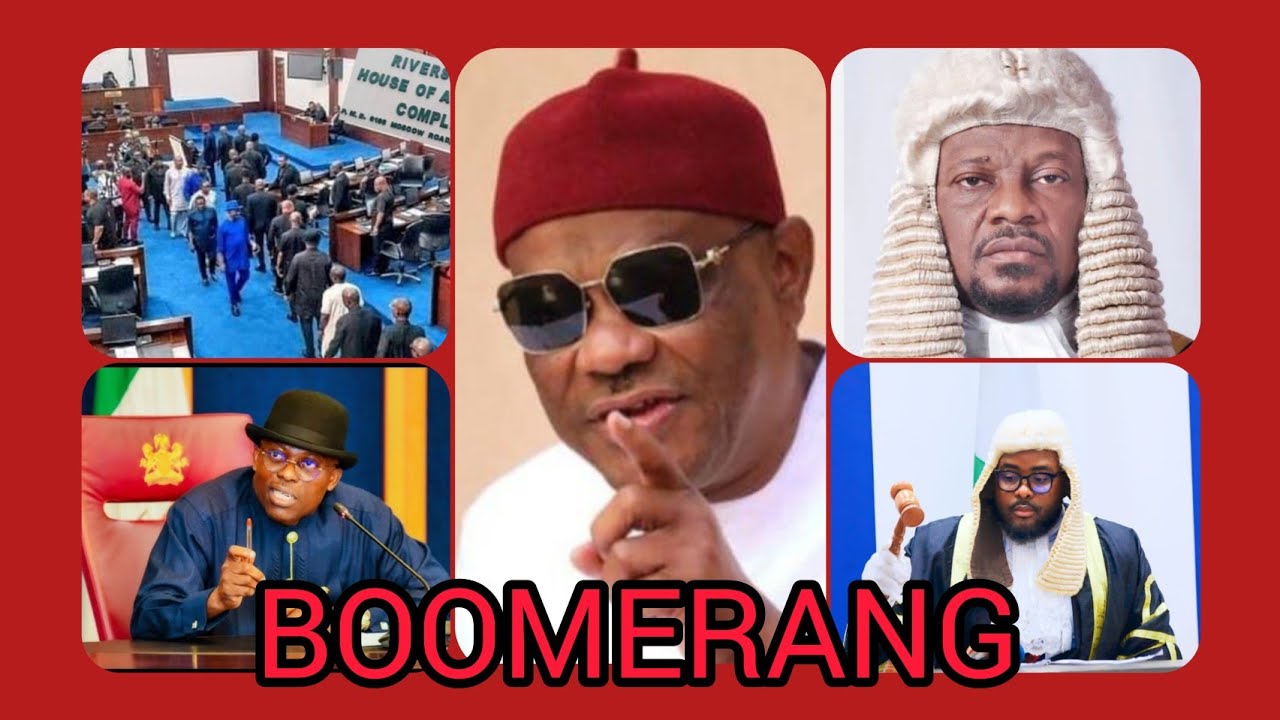 BOOMERANG:TENSION AND CONFUSION  AS PRO WIKE AND PRO FUBARA LAW MAKERS ASSERT THEIR POWER