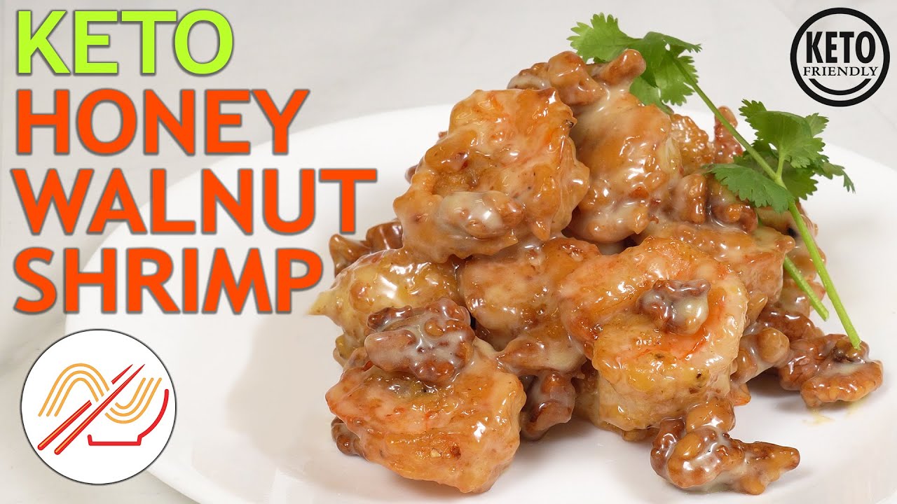 🍤 Healthier Keto HONEY WALNUT SHRIMP Recipe! Great with Prawns or Chicken! | NaminalStyle