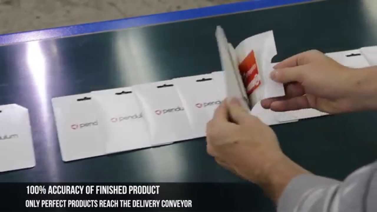SC-500 | Pack-Smart's Precision Secure & SIM Card Packaging System running at 13,000 Units Per Hour