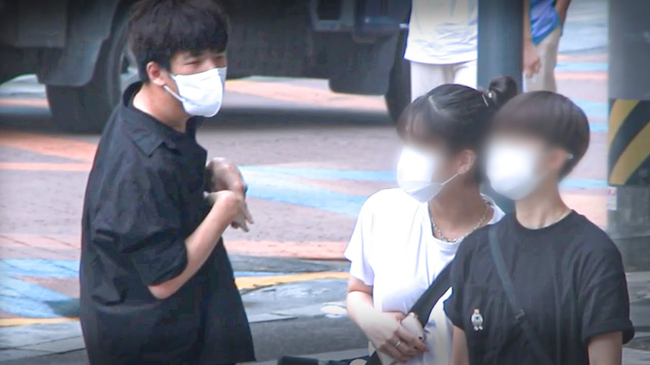 뇌성마비 장애인이 길을 물어본다면?