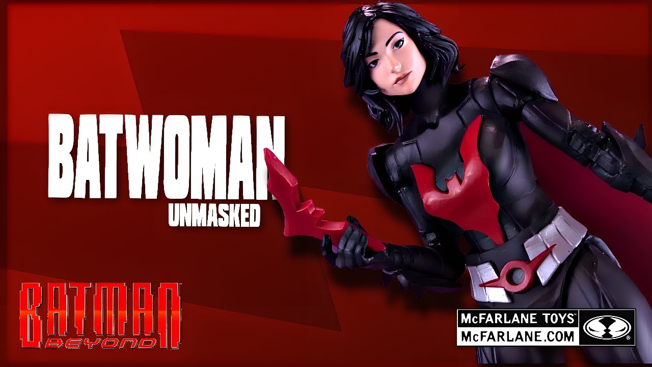 McFarlane Toys DC Multiverse Batman Beyond Batwoman Unmasked Figure @TheReviewSpot