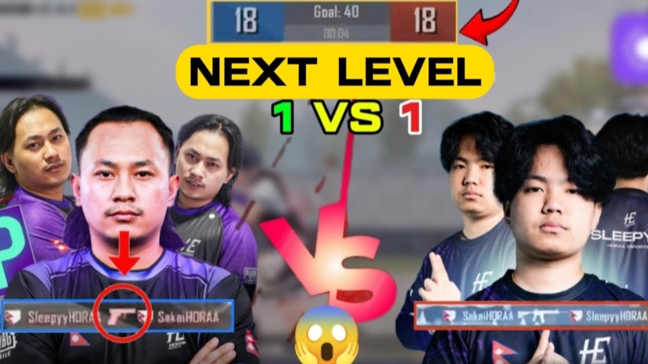 SLEEPPY HORAA VS SKY HORAA NEXT LEVEL TDM BATTLE WHO WIN ?#SKYHORAA #SLEEPYHORAA #PUBGNEPAL #TDM