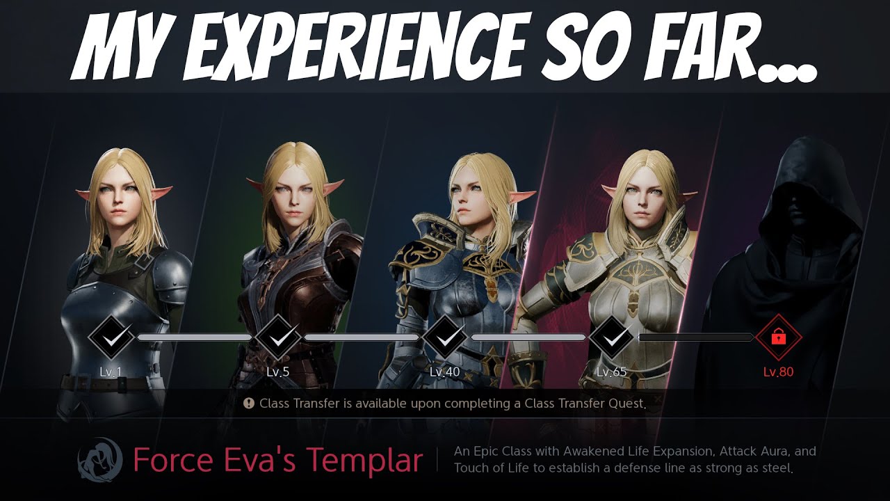 Lineage 2M - F2P melee classes - My experience so far...