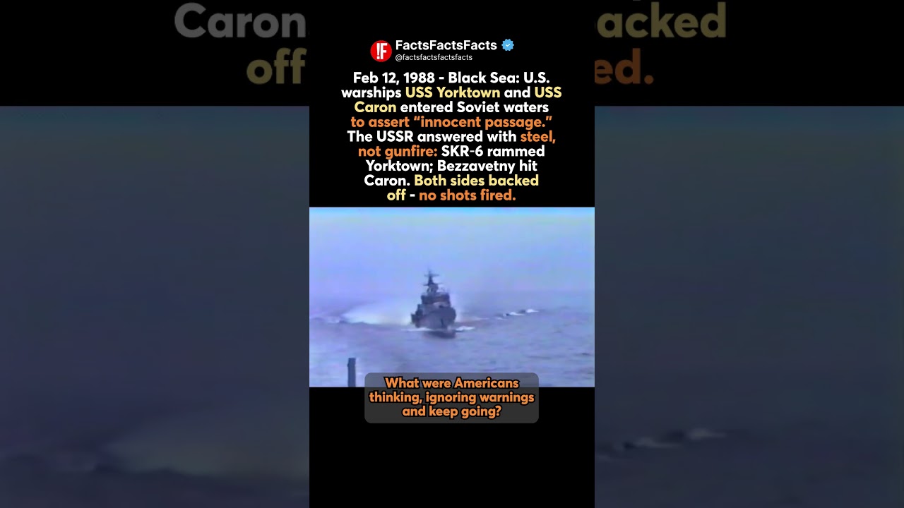 ⚓️💥 Cold War Bumper Cars 🚢💥 USS Yorktown RAMMED
