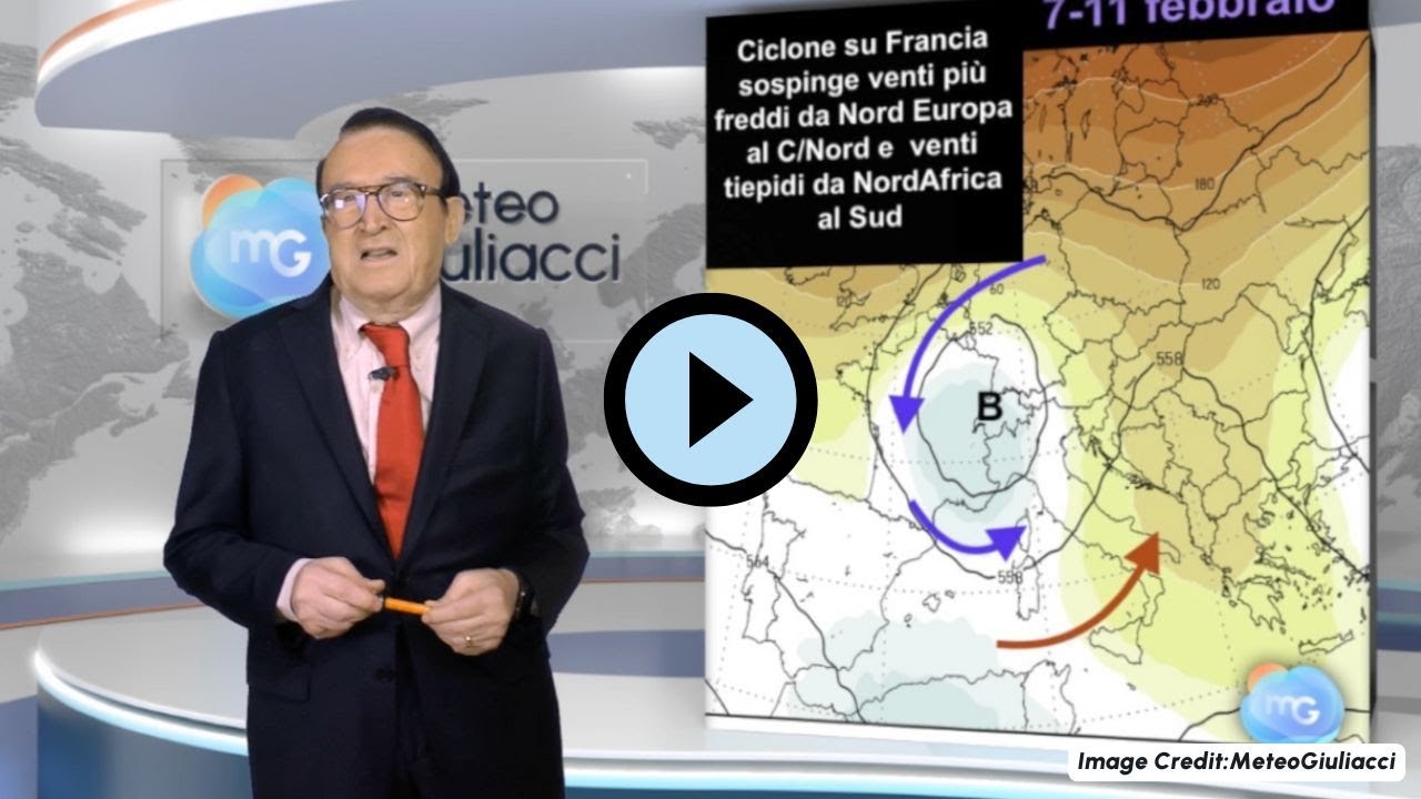 METEO  fino metà febbraio: Nevosa sorpresa in vista?