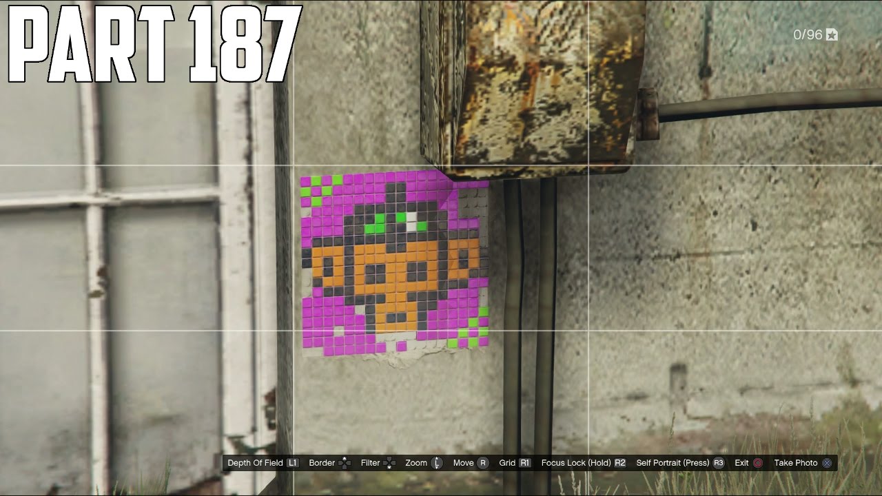 Grand Theft Auto V - 100% Walkthrough Part 187 [PS4] – Monkey Mosaics (All 50 Locations)