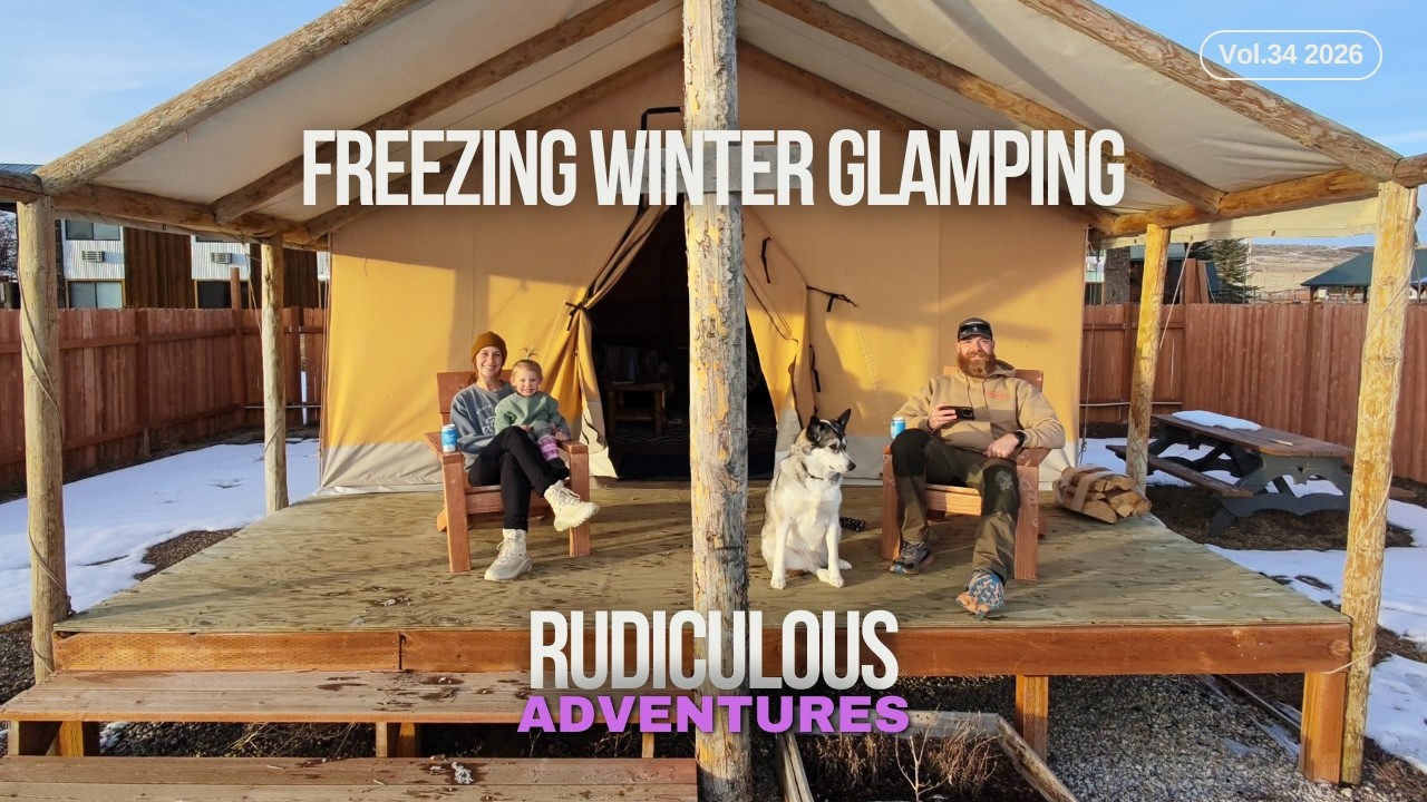Can You Glamp at 21 Degrees? Winter Hiking & Glamping in Idaho | Rudiculous Adventures