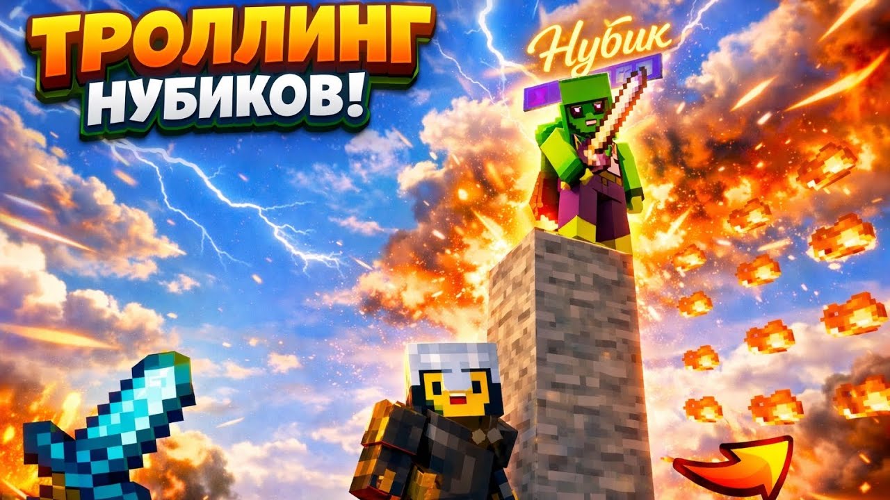 ТРОЛИНГ ИГРОКОВ НА ВЕРСИИ БЕДРОК И ПРИКОЛЫ 