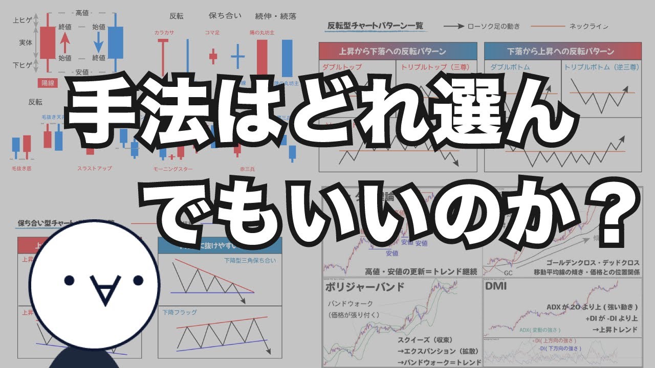 手法はいらない？FXで勝つために本当に必要なこと。あとオススメ手法も