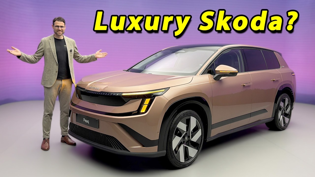 The all-new Skoda flagship is a real surprise! Skoda Peaq REVEAL of the first real electric Kodiaq!