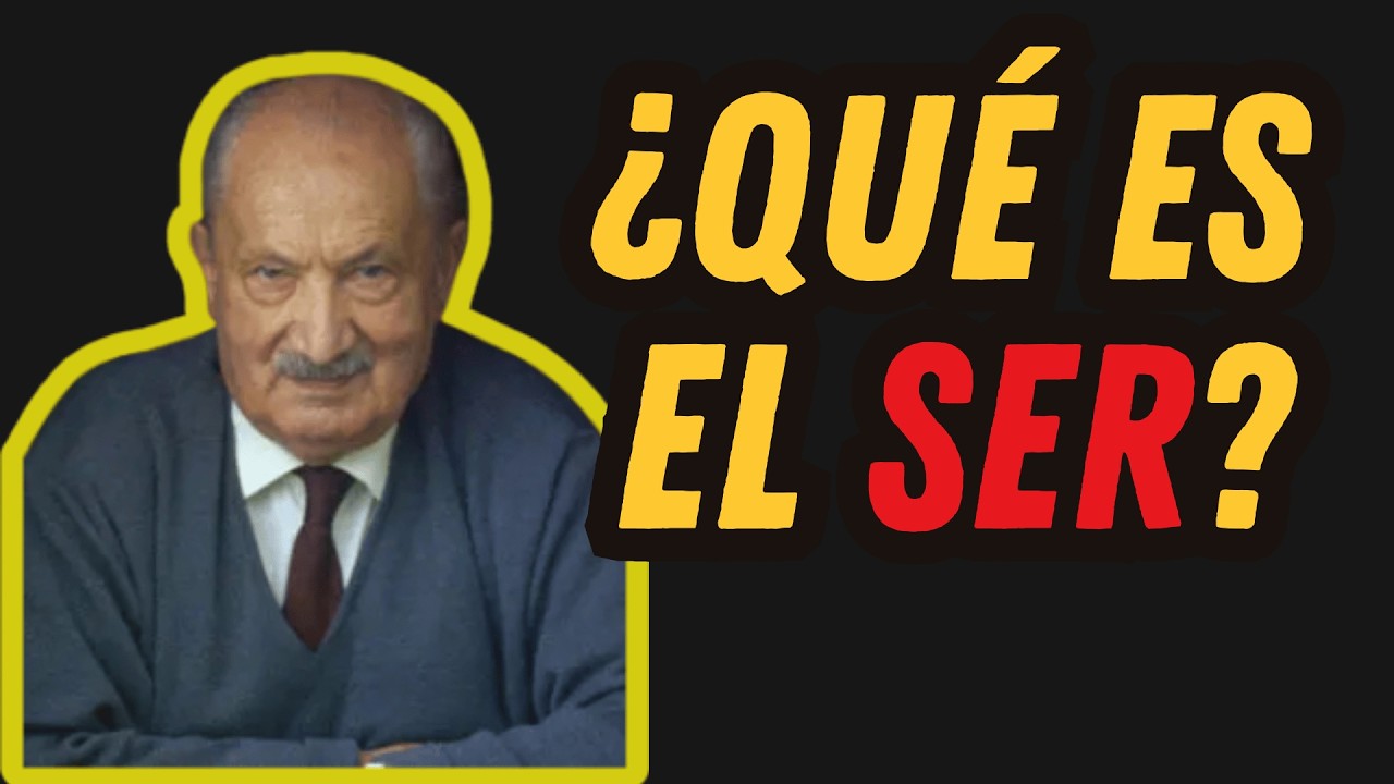 Martin Heidegger: ¿Qué significa Existir? |Filosofía de Ser y Tiempo