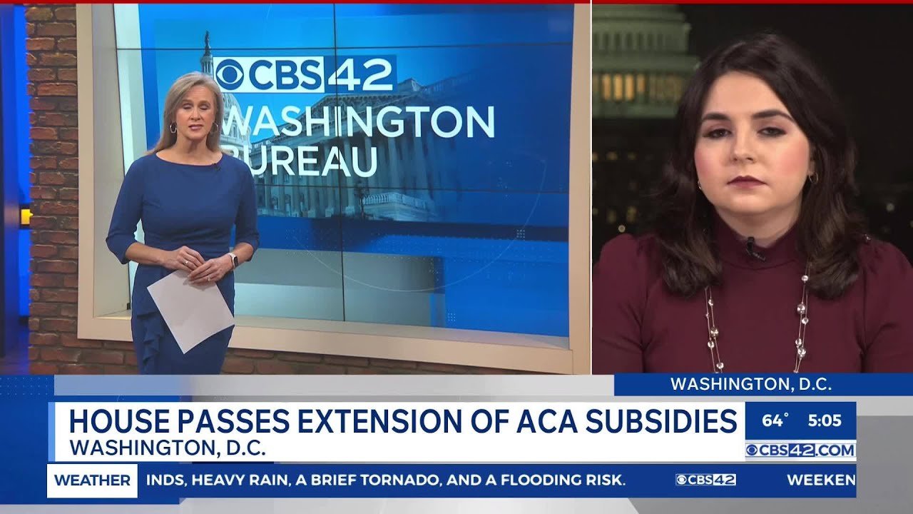 House passes 3-year extension of ObamaCare subsidies