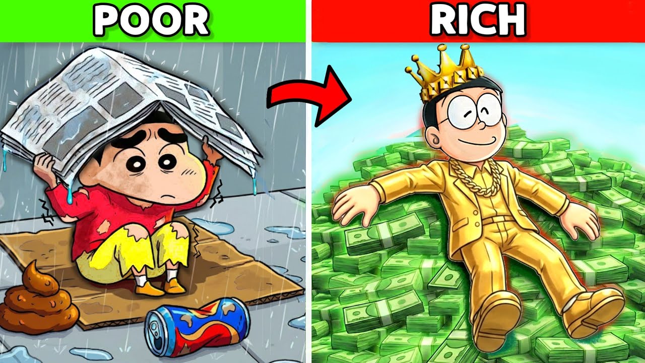 Poor to Rich Life in Roblox! 🤑