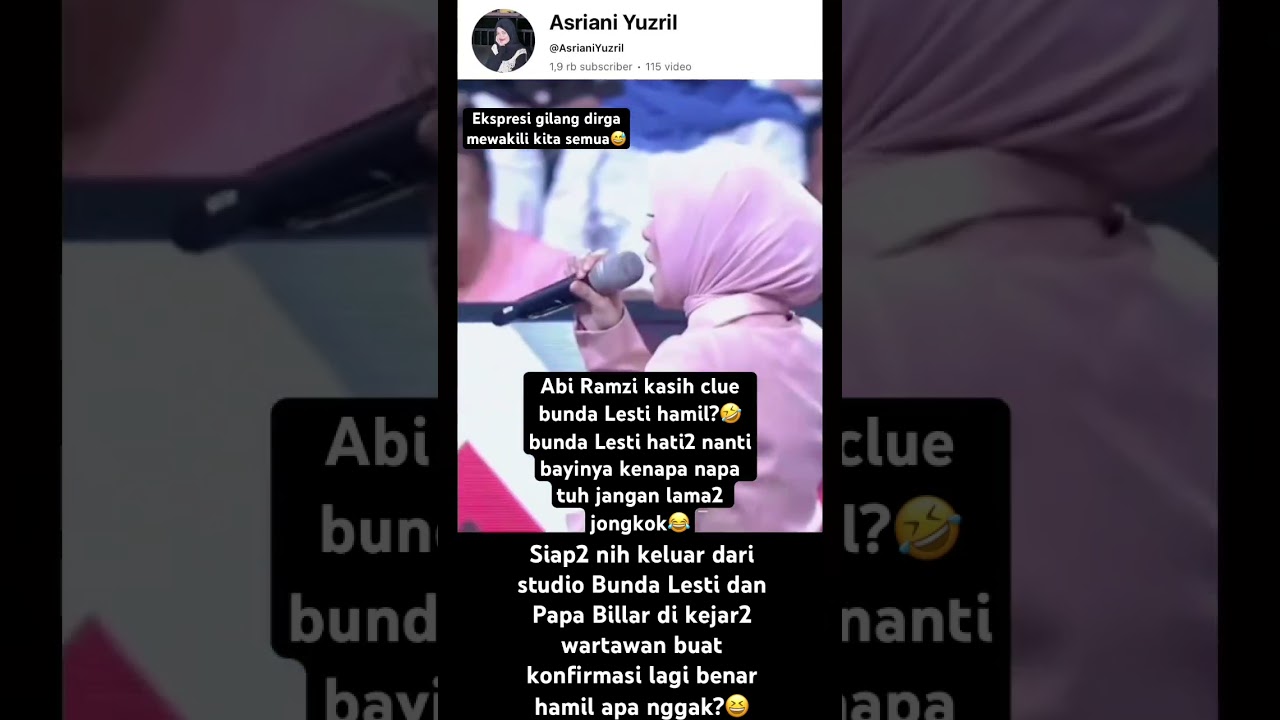Abi ramzi kasih clue Lesti beneran hamil😂  #da7 #indosiar #lestikejora #ramzi #viral #lestihamil