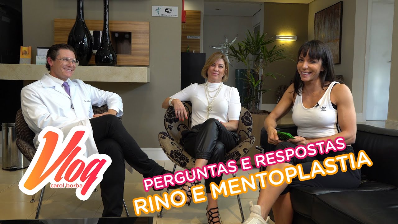 O que vc precisa saber antes de fazer rinoplastia e mentoplastia! - Carol Borba