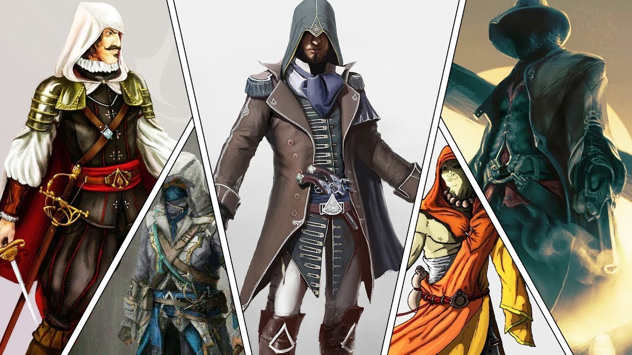 10 ASSASSINI CREATI DAI FAN più BELLI di SEMPRE