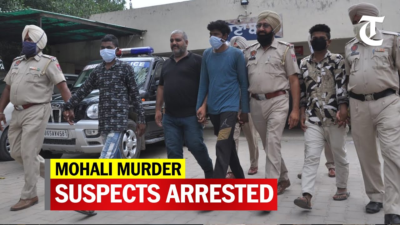 Mohali police arrested three suspects in the Badmajra murder case on Wednesday