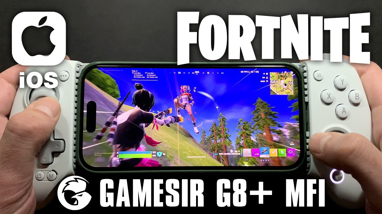 Fortnite Mobile (Gamesir G8 Plus MFI UNBOXING + GAMEPLAY)