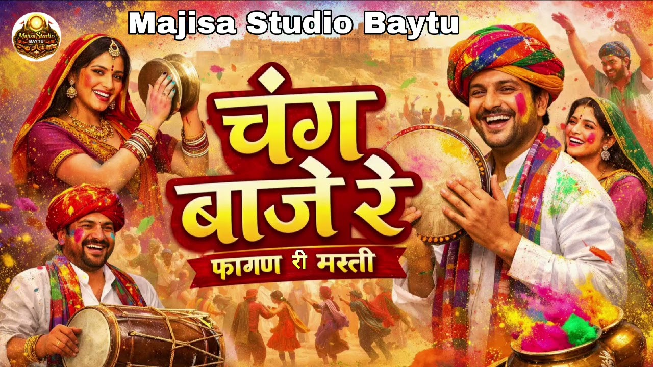 चंग बाजे रे || फागण  🔥 | New Rajasthani Holi Song 2026 | Majisa Studio Baytu