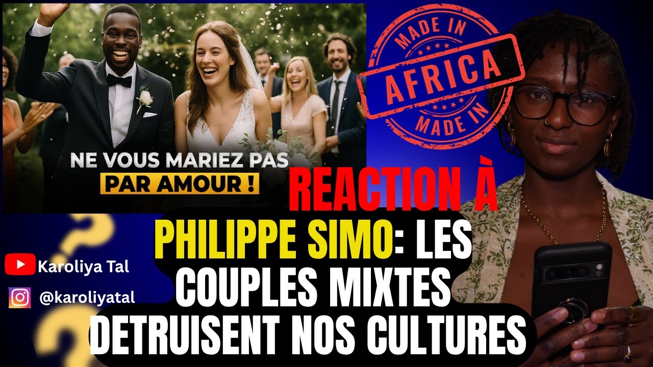 REACTION à Investir au pays Couple Mixte: à regarder avant d’épouser une Blanche.